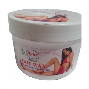 Ayur Herbals Hot Wax (lemon, Vinegar & Liquid Glucose) 500 Gm