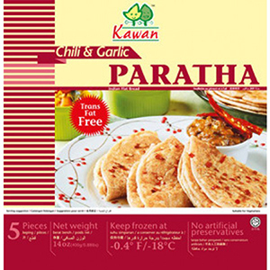 Kawan Chilli Garlic Paratha (5 Pcs)