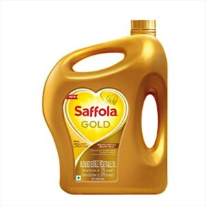 Saffola Gold Edible Vegetable Oil (5 Liters)