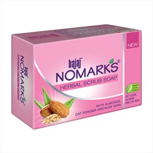 Bajaj Nomarks Herbal Scrub Soap 2.11 OZ (75 Grams)