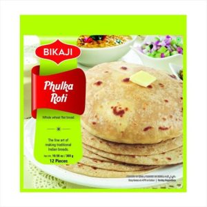 Bikaji  Whole Wheat Chappati (25pcs)