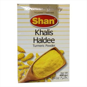 Shan Khalis Haldee Turmeric Powder 400 Grams (14 OZ)