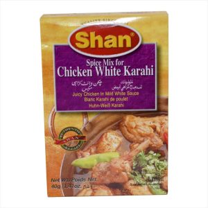 Shan Spice Mix for Chicken White Karahi (50 Gm)