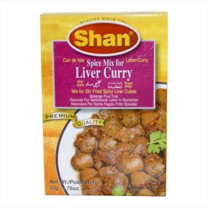 Shan Liver Curry Masala for Stir Fried Spicy Liver Cubes 50 Gm