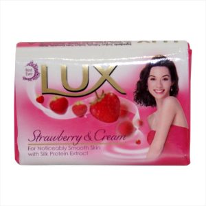 LUX Strawberry & Cream for Noticeably Smooth Skin Soap 5.29 OZ