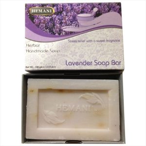 Hemani Lavender Soap Bar 3.53 OZ (100 Grams)