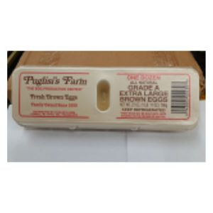 Puglisis Farm Brown Eggs (12 Pc)