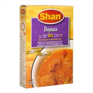 Shan Spices for Dopiaza Mix Meat in Condiments Curry 50 Gm