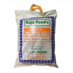 Rajafood Sona Masoori Rice (20 LB)