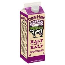Cream O Land Half and Half (1/2 Gallon)