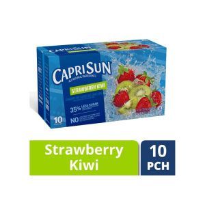Capri Sun Strawberry Kiwi Flavored Juice Drink Blend (10-10-6fl Oz)