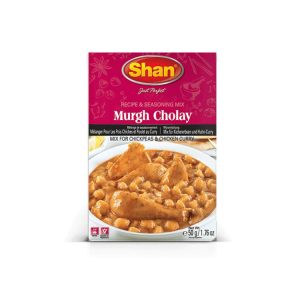 Shan Murgh Cholay Curry Mix for Chicken Chickpeas Curry 50 Gm