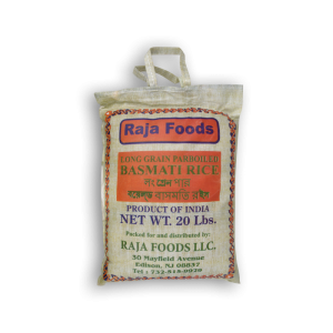Raja Food Parboiled Basmati (20 LB)