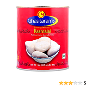 Ghasitarams Rasmalai (2lb)