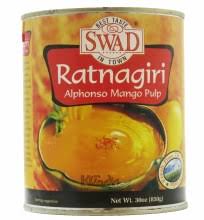 Swad Ratnagiri Alphonso Pulp (cane) (850 GM)
