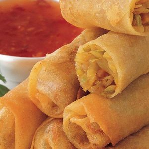 Deep Vegetable Spring Rolls (35 Pcs)