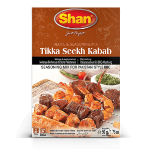 Shan Tikka Seekh Kabab BBQ Mix 50 Grams (1.75 OZ)