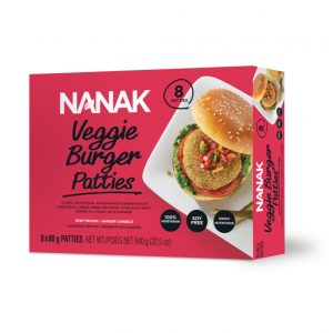 Nanak Veggie Burger Patties (8 Pcs)