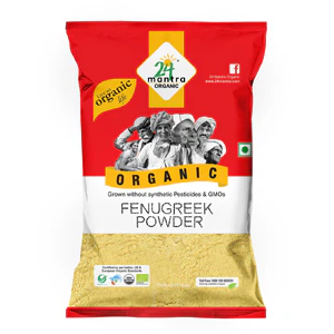 24 mantra organic fenugreek  powder (7 oz)