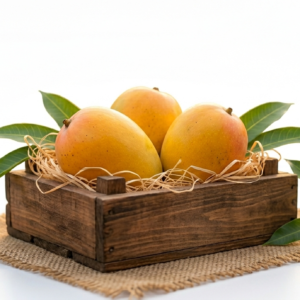 Indian Kesar Mango (8-10 PCS - BOX)