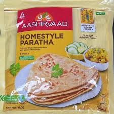 Aashirvaad homestyle paratha (0.88 lb)