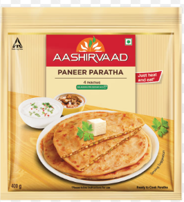 Aashirvaad paneer paratha (0.88 lb)