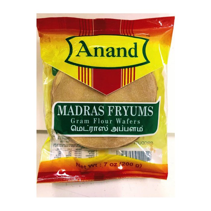 Anand madras fryums (0.440 lb)
