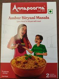 Annapoorna ambur biryani masala (0.440 lb)