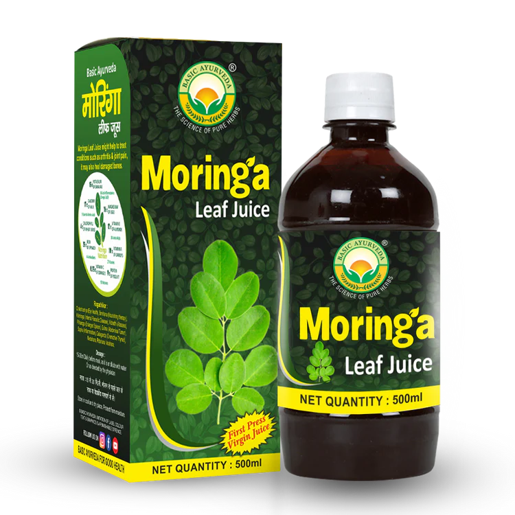 Basic ayurveda moringa leaf juice (500 ml)