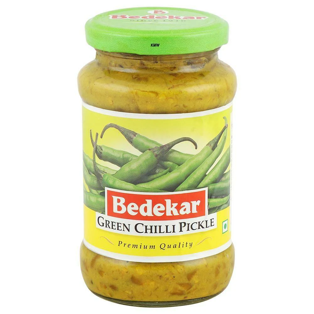 Bedekar green chilli pickle (0.880 lb)