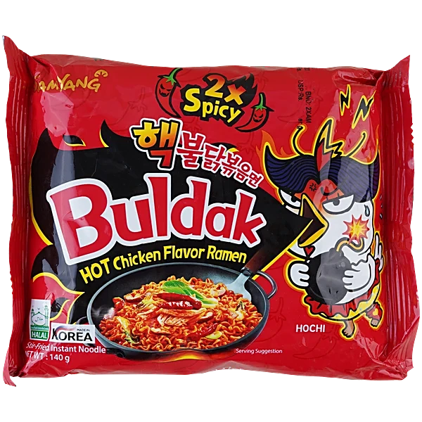 Bulduck 2x spicy ramen noodles (140 g)