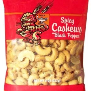 deep black pepper cashews (0.499 lb)