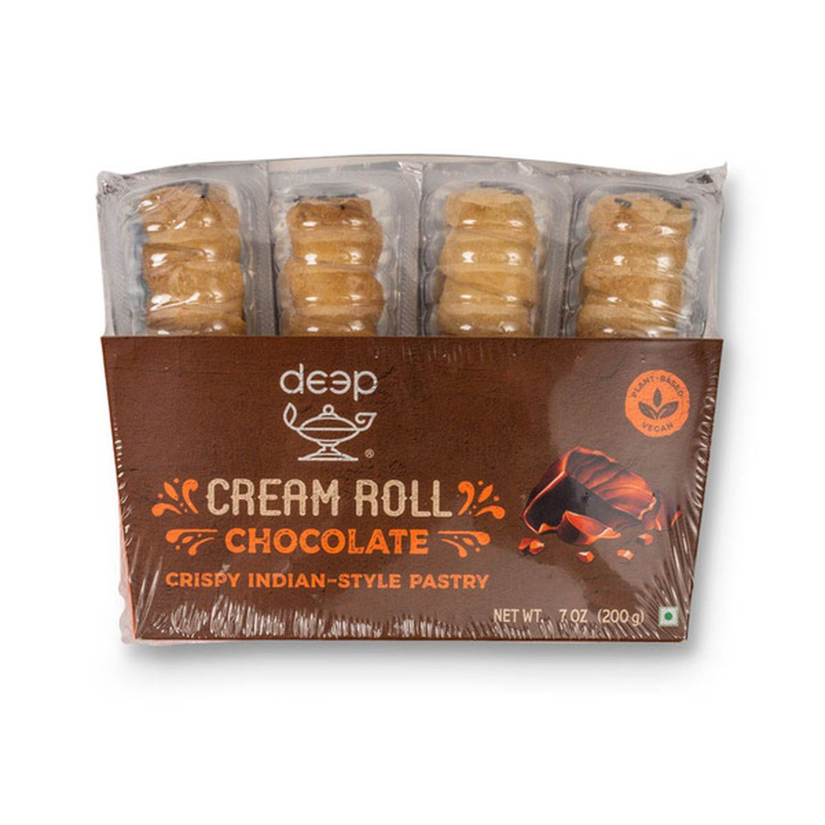 Deep Chocolate cream roll (0.437 lb)