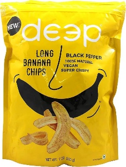 deep long banana chips black pepper (0.440 lb)