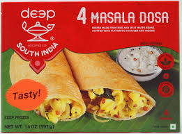 Deep masala dosa (4 pcs)