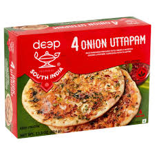 Deep onion uttapam (4 pcs)