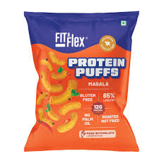 fit & flex protien puffs masala (0.120 lb)
