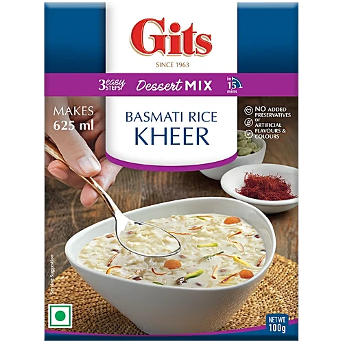 Gits basmati rice kheer (0.220 lb)