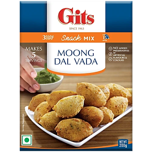 Gits moong dal vada (1.100 lb)