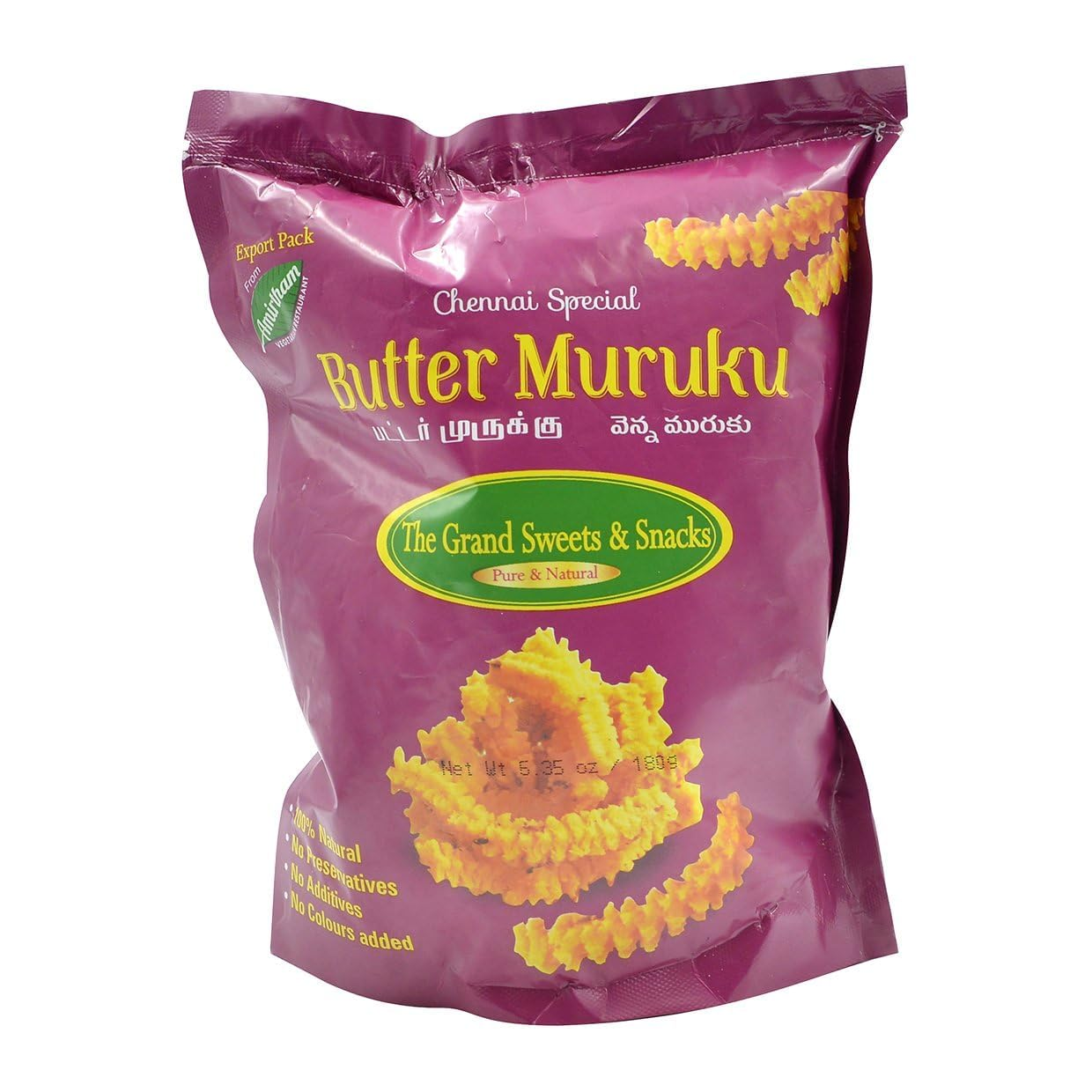 grand sweet and snacks butter muruku (0.374 lb)