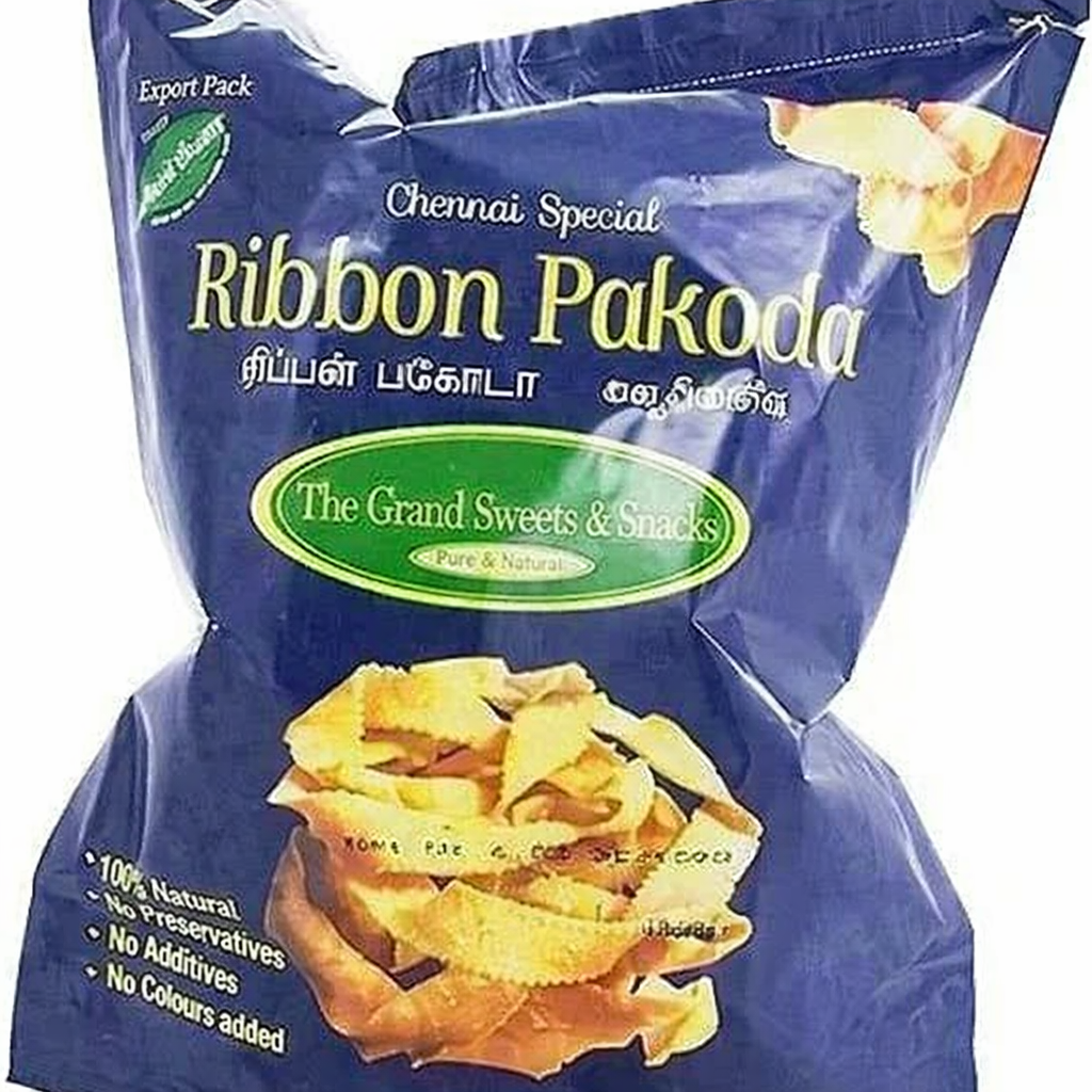 grand sweet and snacks Ribbon pakoda (170 gram)