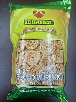 Idhayam spicy round muruku (0.748 lb)
