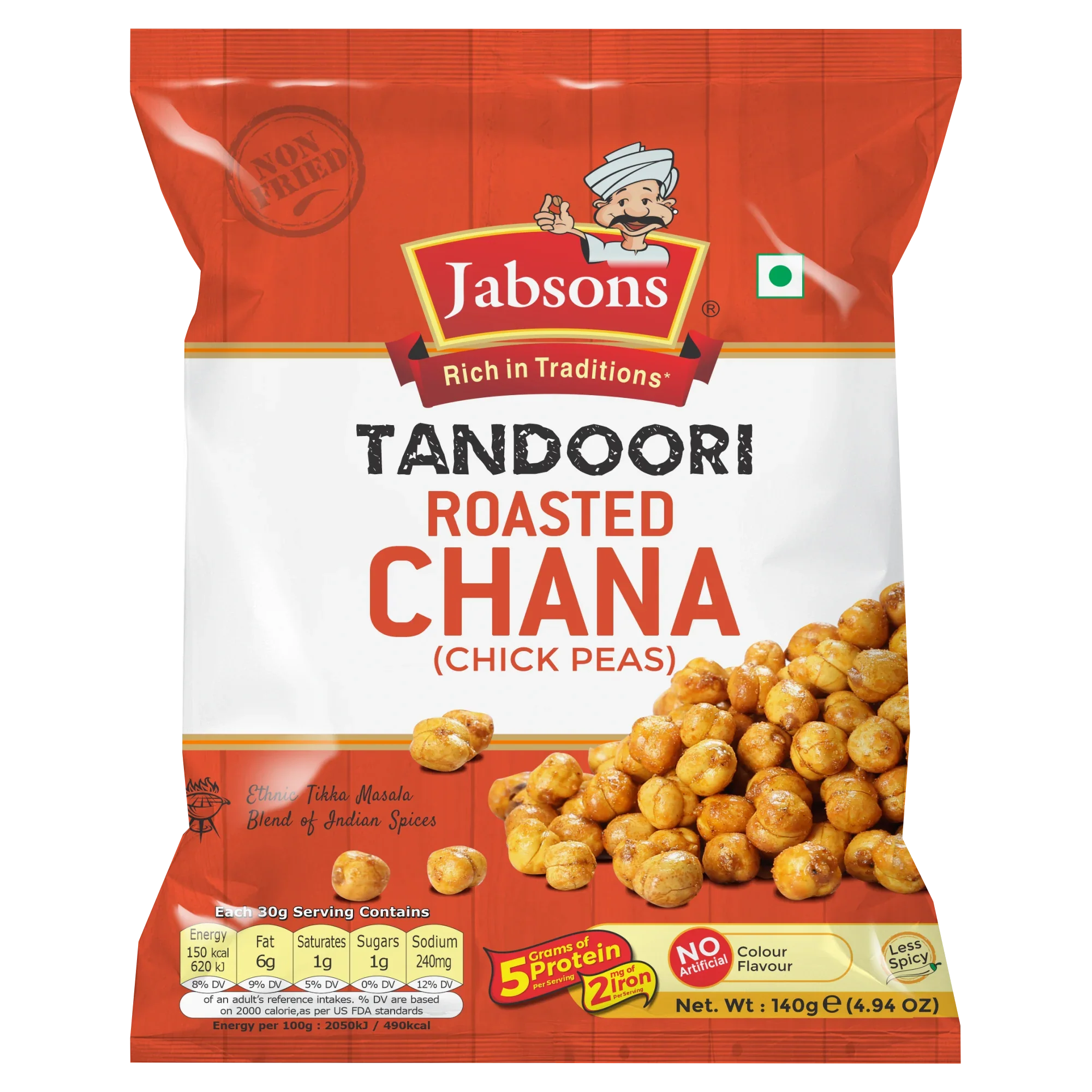 Jabson roasted chana tandoori (0.303 lb)