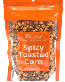 karison spicy toasted corn