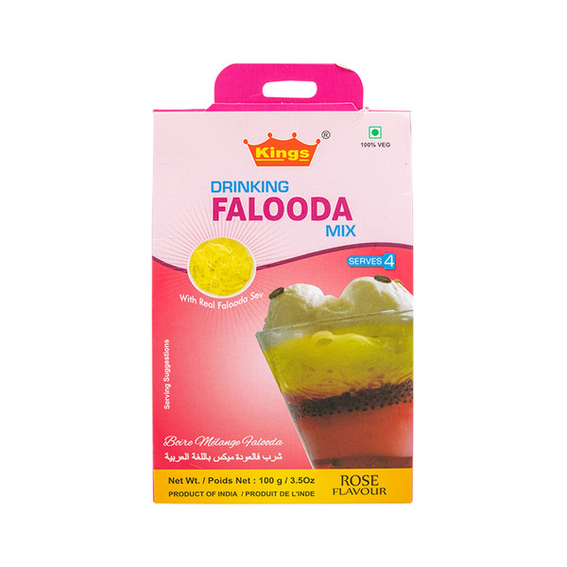 Kings falooda mix rose (100 g)