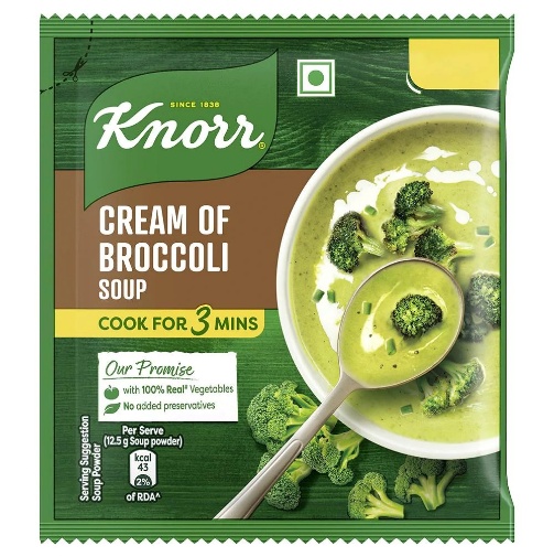 Knorr cream of broccoli soup (0.10 lb)