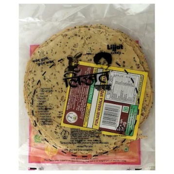 Lijjat Punjabi (Hot) papad (0.440 lb)