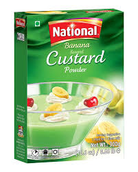 National banana flavored custard powder (0.660 lb)