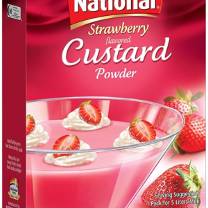National strawberry flavored custard powder (0.660 lb)