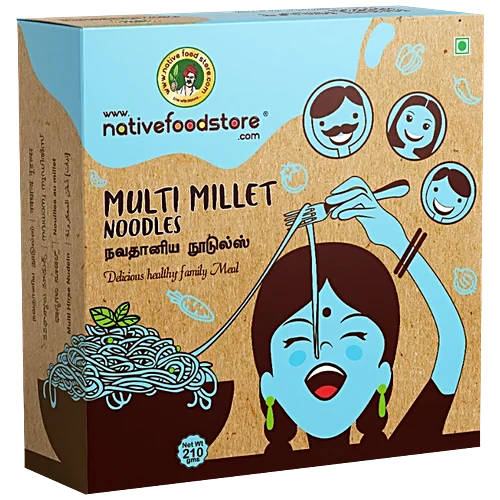 Nativefood multi millet noodles (0.462 lb)